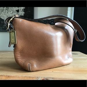 Leather Coach Bag
